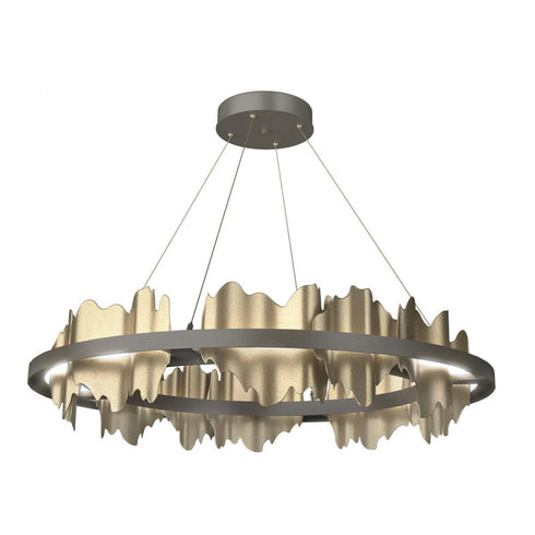 Hubbardton Forge Hildene Circular LED Pendant Model: 139653-LED-STND-07-85