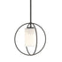Hubbardton Forge Interlude Rhythm Mini Pendant in Bronze Finish Model: 187440-SKT-MULT-05-GG0160