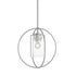 Hubbardton Forge Interlude Rhythm Mini Pendant in Bronze Finish Model: 187440-SKT-MULT-05-GG0160