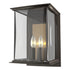 Hubbardton Forge Kingston Outdoor Large Sconce in Coastal Oil Rubbed Bronze Finish Model: 304842-SKT-14-81-ZM0084