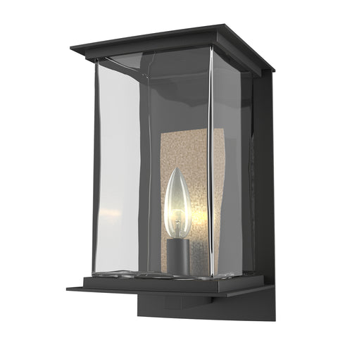 Hubbardton Forge Kingston Outdoor Medium Sconce in Coastal Natural Iron Finish Model: 304840-SKT-20-81-ZM0076