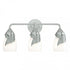 Hubbardton Forge Lapas 3 Light Bath Sconce in Black Finish Model: 201352-SKT-10-GG0330