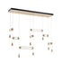 Hubbardton Forge Libra 7 Light Double Linear LED Pendant Model: 139101-LED-STND-07-ZM0696