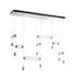 Hubbardton Forge Libra 7 Light Double Linear LED Pendant Model: 139101-LED-STND-07-ZM0696