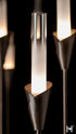 Hubbardton Forge Lilium 12 Light Chandelier in Dark Smoke Finish Model: 101706-SKT-07-WC0821
