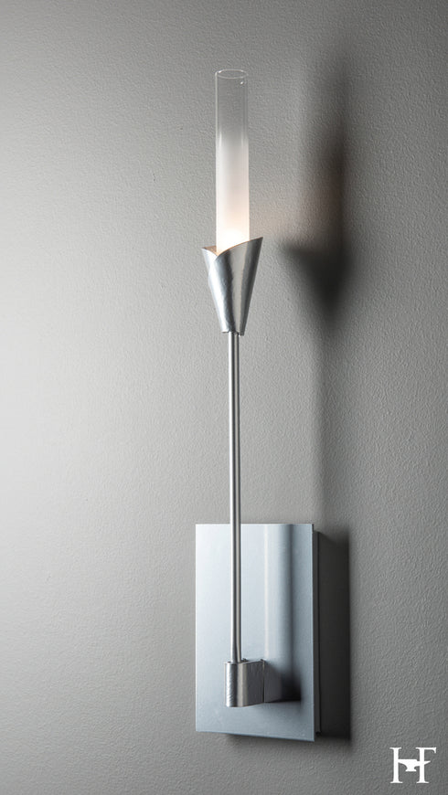 Hubbardton Forge Lilium Sconce in Sterling Finish Model: 201700-SKT-85-WC0821