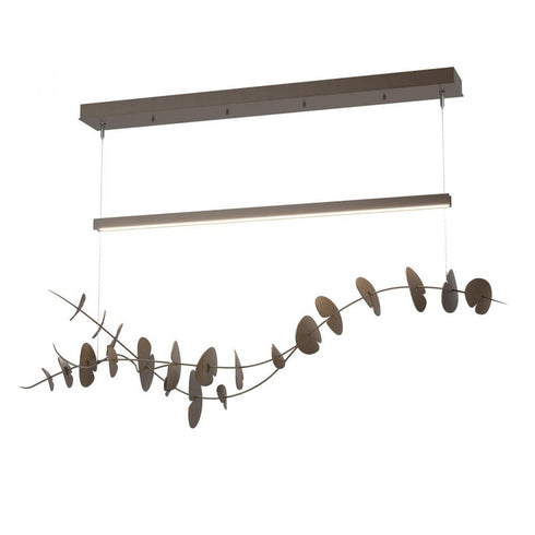 Hubbardton Forge Lily LED Pendant in Bronze Finish Model: 139812-LED-STND-05-05