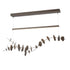 Hubbardton Forge Lily LED Pendant in Bronze Finish Model: 139812-LED-STND-05-05