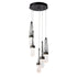 Hubbardton Forge Link 5 Light Blown Glass Pendant Model: 131120-SKT-LONG-20-YJ0434