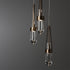 Hubbardton Forge Link 5 Light Clear Glass Pendant Model: 131127-SKT-STND-89-ZM0434