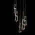 Hubbardton Forge Link 5 Light Clear Glass Pendant Model: 131127-SKT-STND-89-ZM0434