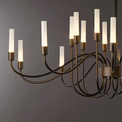 Hubbardton Forge Lisse 20 Arm Chandelier Model: 192043-SKT-82