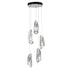 Hubbardton Forge Luma 5 Light Pendant Model: 131121-SKT-LONG-89-CR