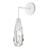Hubbardton Forge Luma Low Voltage Sconce in White Finish Model: 201390-SKT-02-CR