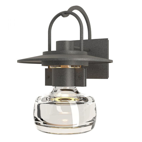 Hubbardton Forge Mason Large Outdoor Sconce in Coastal Oil Rubbed Bronze Finish Model: 303005-SKT-14-ZM0447