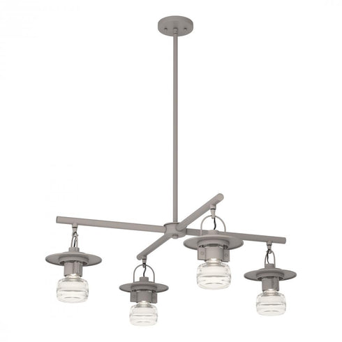 Hubbardton Forge Mason Outdoor 4 Light Pendant in Coastal Oil Rubbed Bronze Finish Model: 364212-SKT-MULT-14-ZM0435