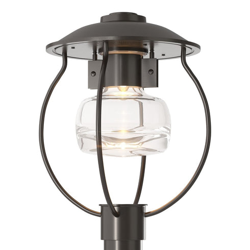 Hubbardton Forge Mason Post Light in Coastal Oil Rubbed Bronze Finish Model: 344810-SKT-14-ZM0447
