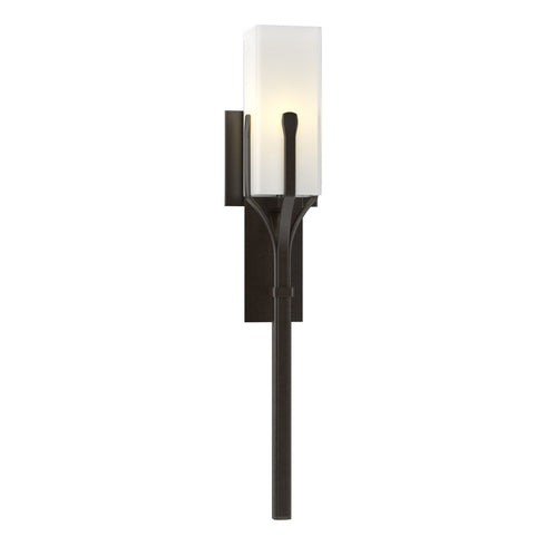 Hubbardton Forge Mediki Sconce in Bronze Finish Model: 204750-SKT-05-GG0441