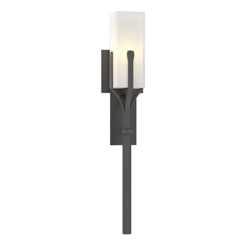 Hubbardton Forge Mediki Sconce in Bronze Finish Model: 204750-SKT-05-GG0441