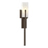 Hubbardton Forge Mediki Sconce in Bronze Finish Model: 204750-SKT-05-GG0441
