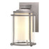 Hubbardton Forge Meridian Outdoor Sconce in Coastal Oil Rubbed Bronze Finish Model: 305610-SKT-14-ZS0297