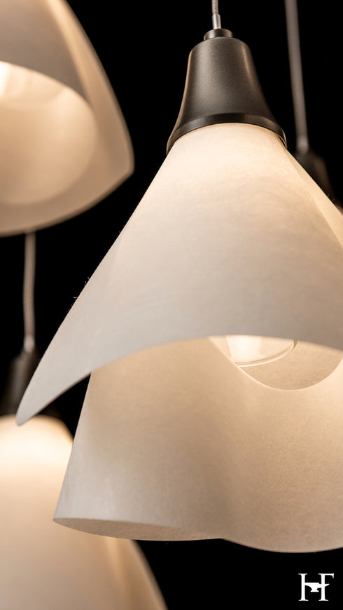 Hubbardton Forge Mobius 10 Light Mobile Pendant in Dark Smoke Finish Model: 131152-SKT-STND-07-SH1987