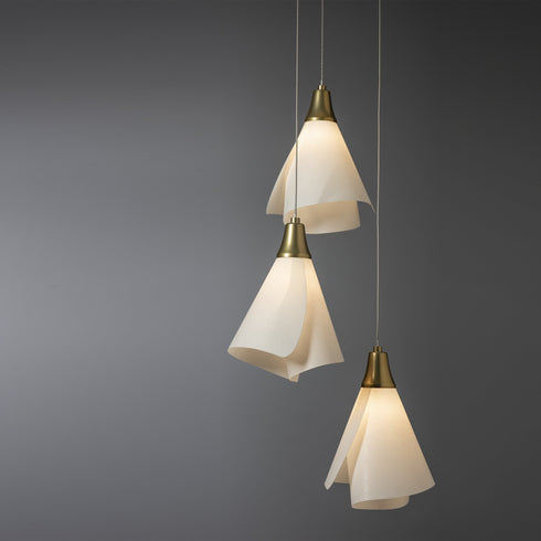 Hubbardton Forge Mobius 5 Light Pendant Model: 131122-SKT-LONG-86-SH1987
