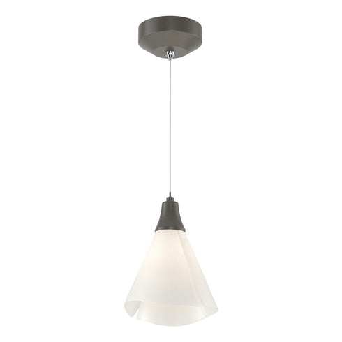 Hubbardton Forge Mobius Low Voltage Mini Pendant in Bronze Finish Model: 161181-SKT-STND-05-SH1987