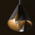 Hubbardton Forge Mobius Steel Shade Mini Pendant in Bronze Finish Model: 184500-SKT-MULT-05