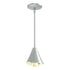 Hubbardton Forge Mobius Steel Shade Mini Pendant in Bronze Finish Model: 184500-SKT-MULT-05