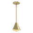 Hubbardton Forge Mobius Steel Shade Mini Pendant in Bronze Finish Model: 184500-SKT-MULT-05