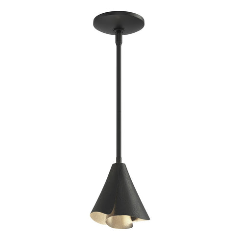 Hubbardton Forge Mobius Steel Shade Mini Pendant in Bronze Finish Model: 184500-SKT-MULT-05