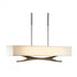 Hubbardton Forge Moonband Large Semi Flush Model: 124252-SKT-82-GG0050