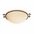Hubbardton Forge Moonband Semi Flush Model: 124251-SKT-82-GG0045