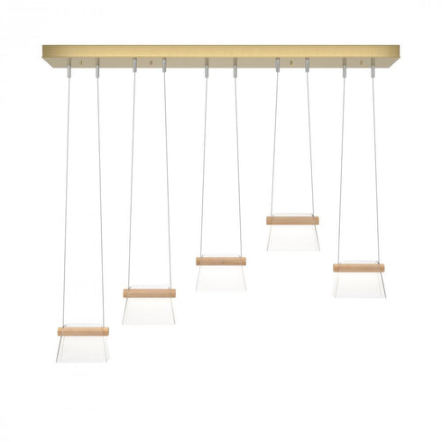 Hubbardton Forge More Cowbell LED Pendant Model: 136570-LED-STND-14-WD-YE0560