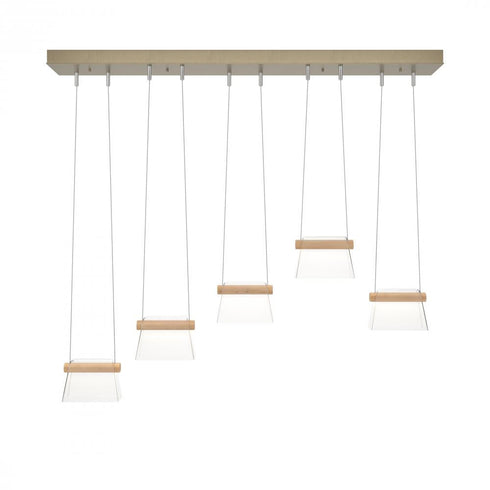 Hubbardton Forge More Cowbell LED Pendant Model: 136570-LED-STND-14-WD-YE0560