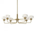 Hubbardton Forge Nola Pendant Model: 137840-SKT-MULT-84-YE0592