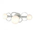 Hubbardton Forge Olympus 3 Light Bath Sconce in Black Finish Model: 201360-SKT-10-GG0712