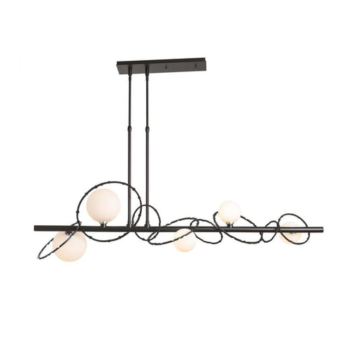 Hubbardton Forge Olympus Linear Pendant Model: 131608-SKT-STND-05-GG0712