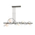 Hubbardton Forge Olympus Linear Pendant Model: 131608-SKT-STND-05-GG0712