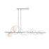 Hubbardton Forge Olympus Linear Pendant Model: 131608-SKT-STND-05-GG0712