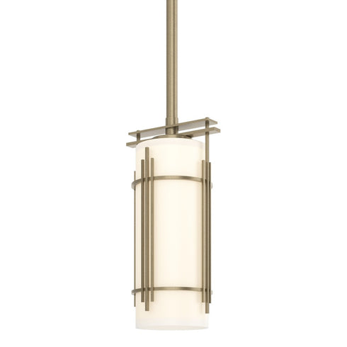 Hubbardton Forge Paralline Mini Pendant in Bronze Finish Model: 183550-SKT-MULT-05-GG0118