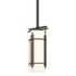 Hubbardton Forge Paralline Mini Pendant in Bronze Finish Model: 183550-SKT-MULT-05-GG0118