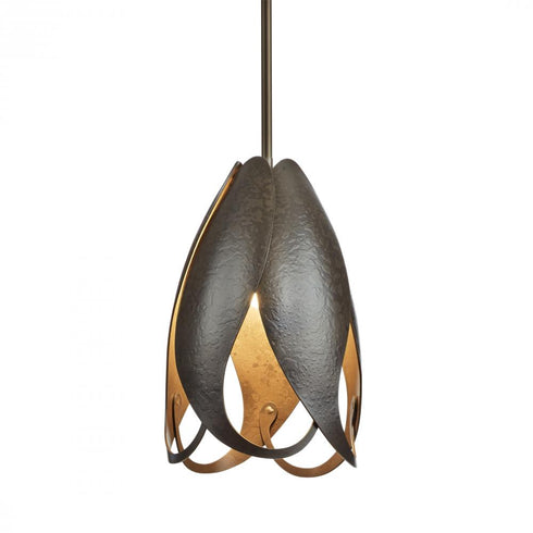 Hubbardton Forge Pental Mini Pendant in Bronze Finish Model: 188770-SKT-MULT-05