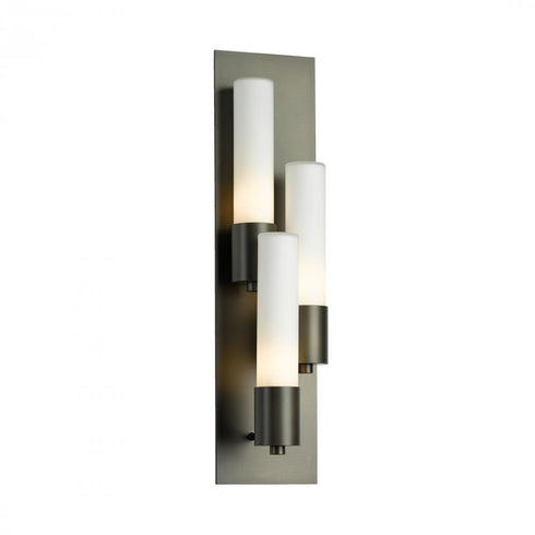 Hubbardton Forge Pillar 3 Light Sconce Model: 204423-SKT-LFT-03-GG0392