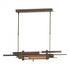 Hubbardton Forge Planar LED Pendant With Accent Model: 139721-LED-STND-05-86