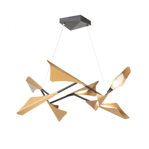 Hubbardton Forge Plume 8 Light LED Pendant Model: 135007-LED-STND-10-10