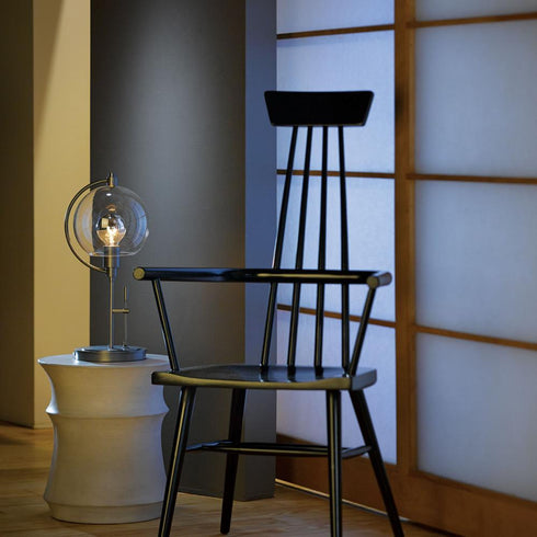 Hubbardton Forge Pluto Table Lamp Model: 274120-SKT-03-GG0384