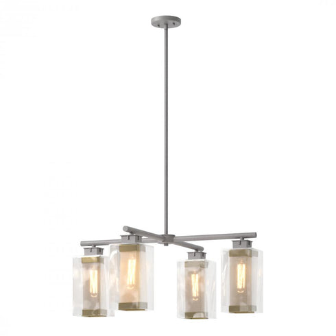 Hubbardton Forge Polaris Outdoor 4 Light Pendant in Coastal Oil Rubbed Bronze Finish Model: 364213-SKT-MULT-14-72-ZM0093