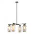 Hubbardton Forge Polaris Outdoor 4 Light Pendant in Coastal Oil Rubbed Bronze Finish Model: 364213-SKT-MULT-14-72-ZM0093